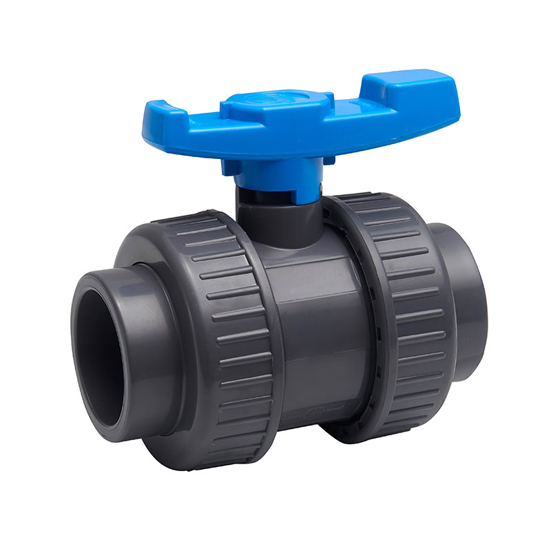 Double union ball valve